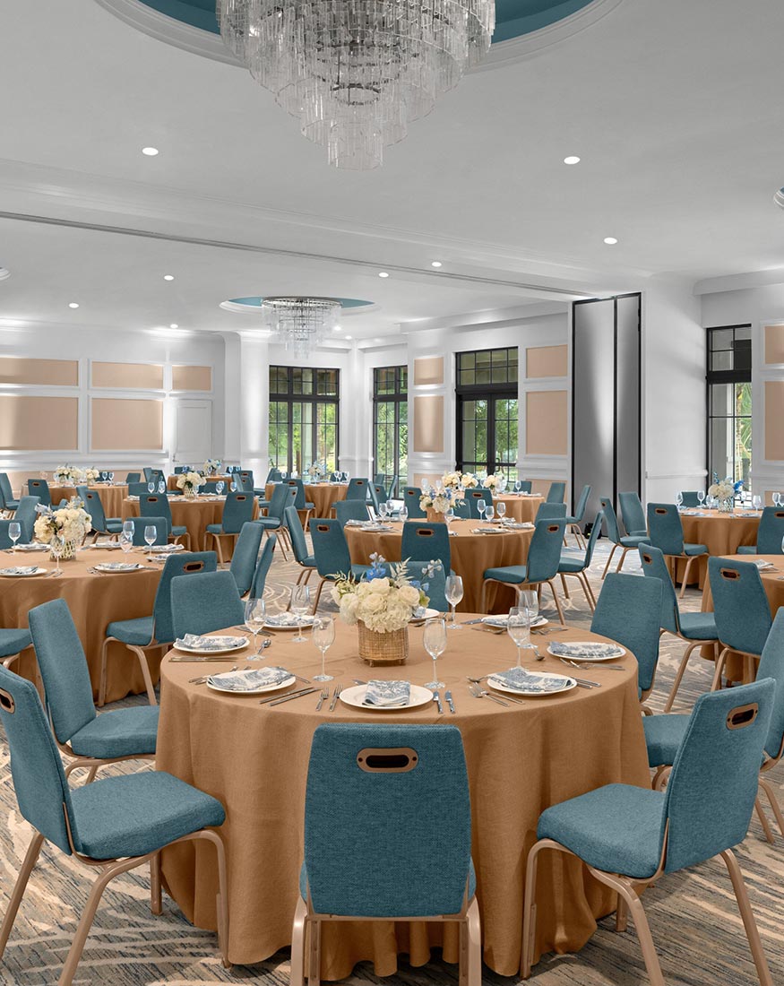 The Belgrove Event Venue Ballroom Banquet Rounds