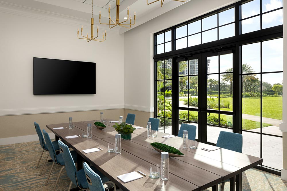 The Belgrove Event Venue Palm Boardroom