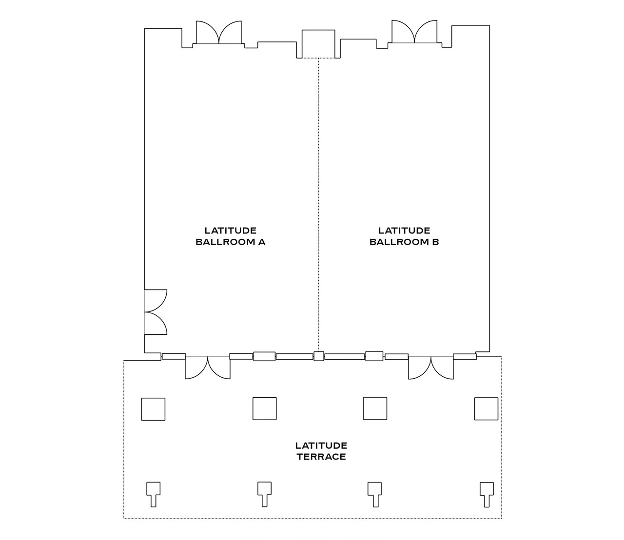 The Belgrove Floorplan Latitude Ballroom