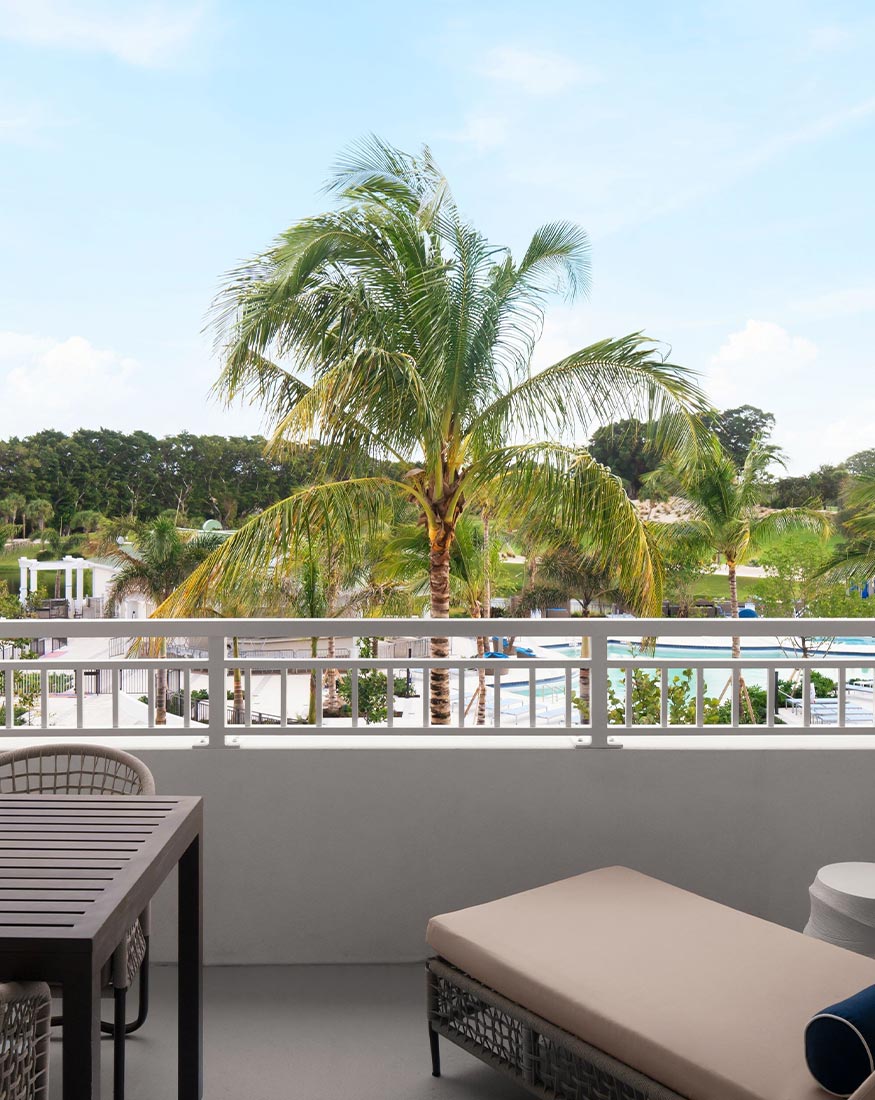 The Belgrove Guestroom Balcony With Pool View ADA