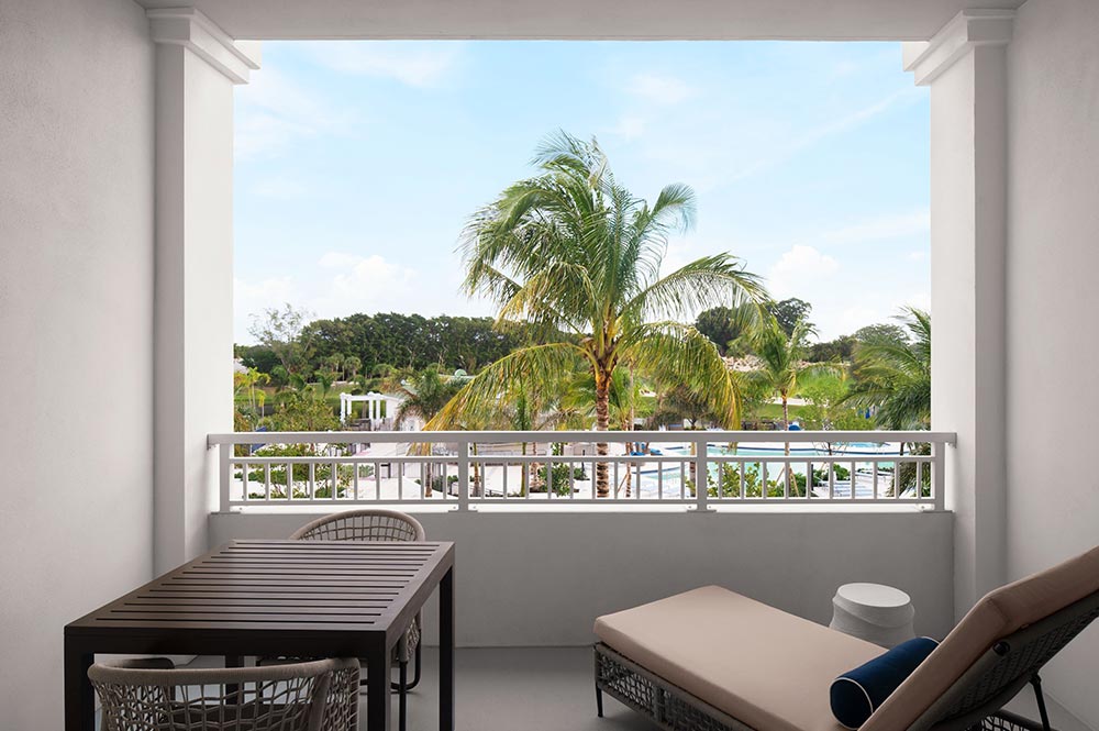 The Belgrove Guestroom Balcony With Pool View ADA