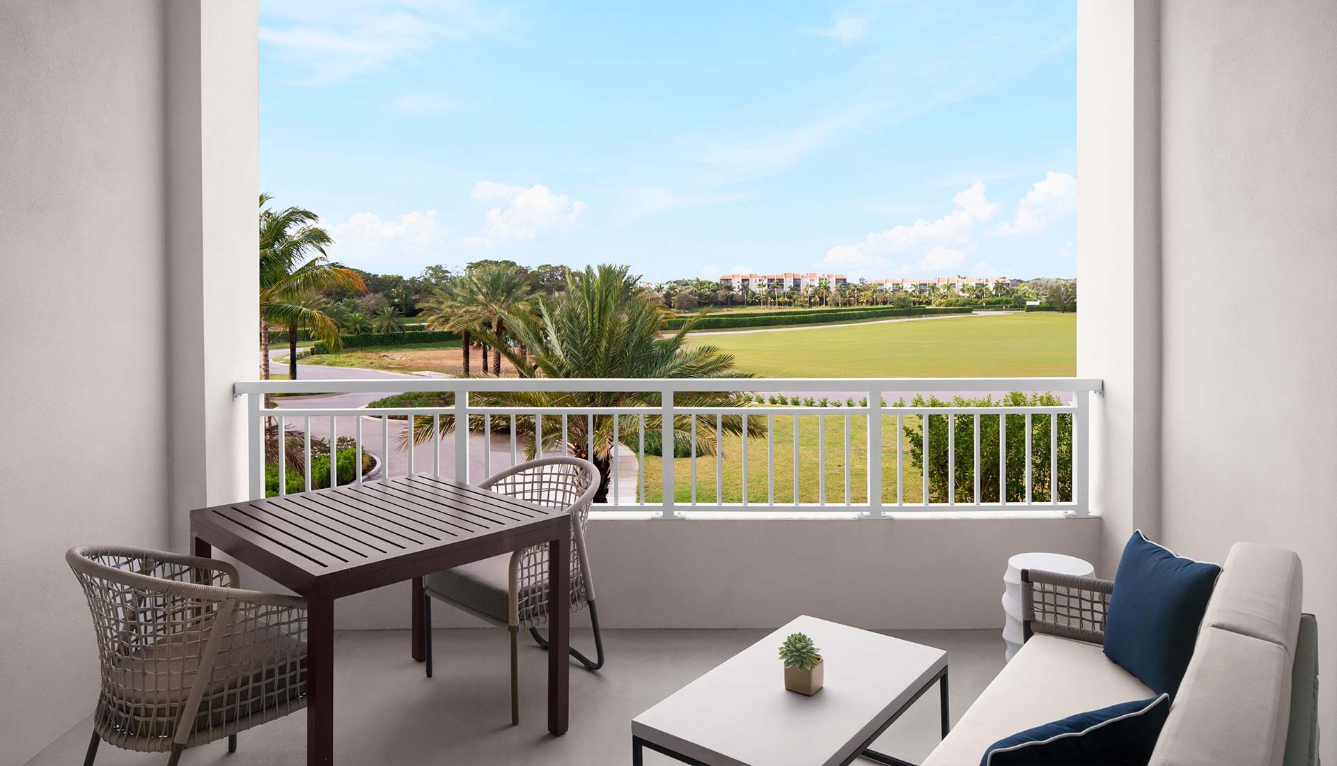 The Belgrove Guestroom Balcony With Resort View