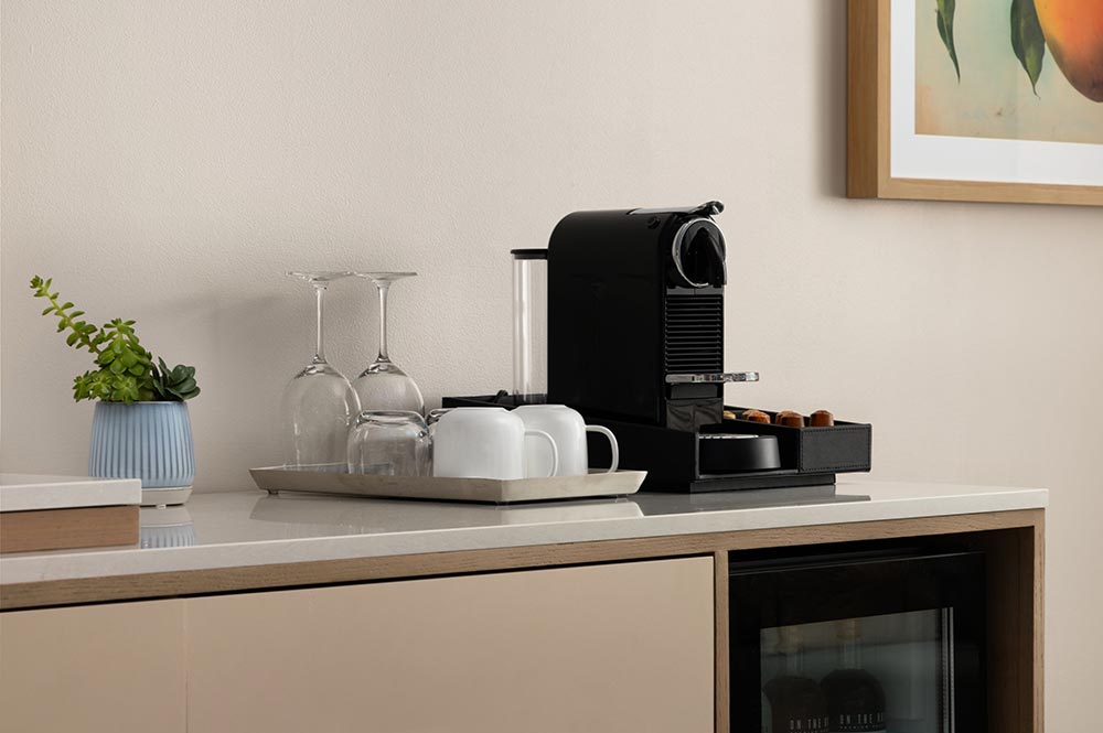 The Belgrove Guestroom Coffee Bar