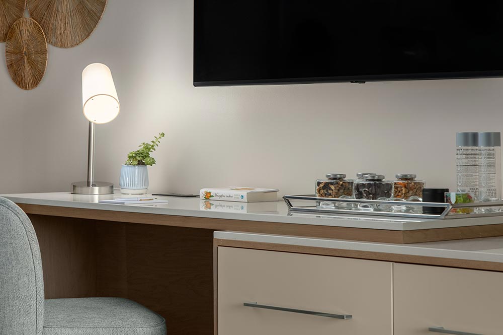 The Belgrove Guestroom Desk Detail