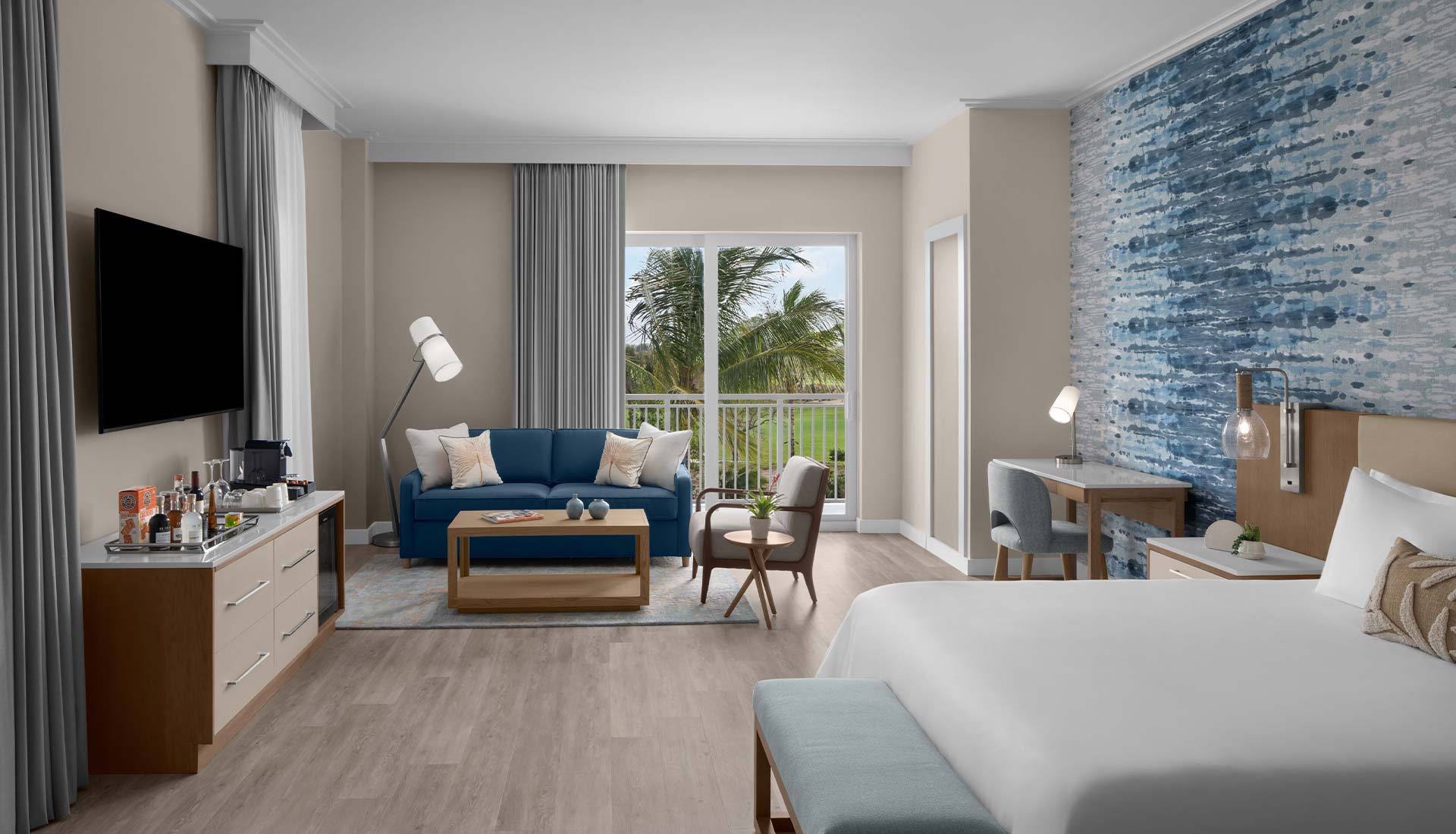 The Belgrove Guestroom Executive Corner King View