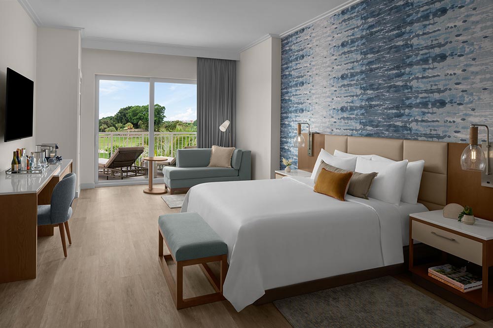 The Belgrove Guestroom King Suite Bedroom View