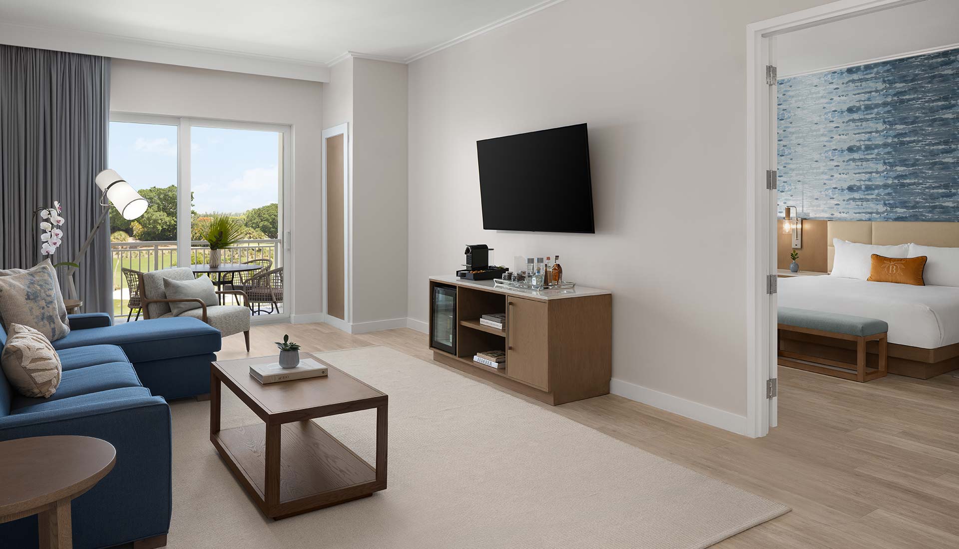 The Belgrove Guestroom Presidential Suite Living View